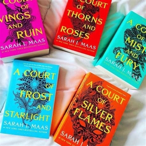 ACOTAR Series Full 5 Book Set NEW Paperback by Sarah J. Maas, Paperback ...