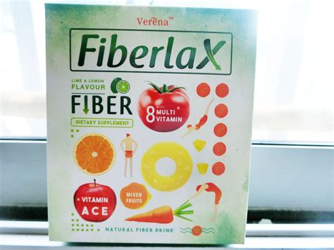 Fiberlax Natural Fiber Drink Detox for Weight Loss Dietary Supplement