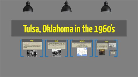 Tulsa, Oklahoma in the 1960s by Ramdom Prezi on Prezi