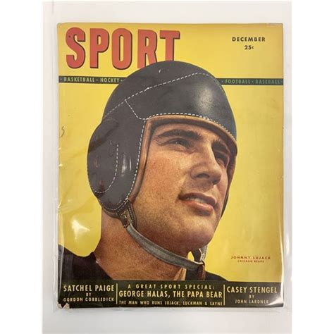 Sport Magazine December 1948 Classic Vintage Football Johnny Lujack ...