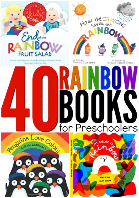 40 Bright and Colorful Rainbow Books for Kids - From ABCs to ACTs