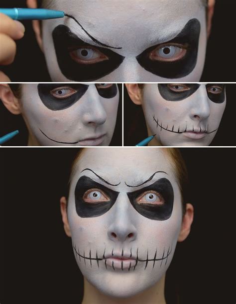 Jack Skellington Makeup Tutorial