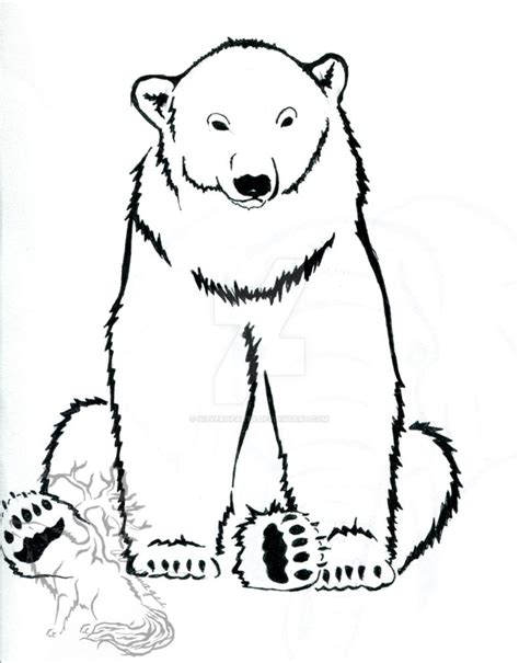 Polar Bear Ink Design by silverheartx on DeviantArt