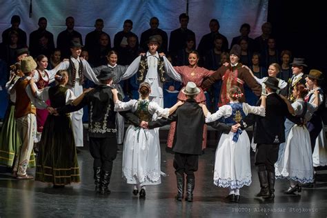 The elegance of the traditional Serbian folk dance named Kolo ...