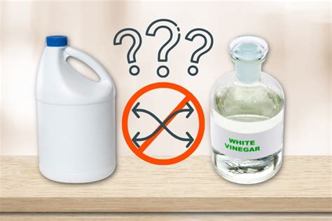 Why You Should Never Mix Bleach and Vinegar