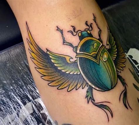 40 Incredible Beetle Tattoo Designs With Meanings - Tattoo Twist ...