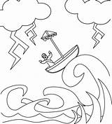 Jesus Calms The Storm Coloring Pages  Home sketch template