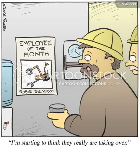 Employee Of The Month Cartoons and Comics - funny pictures from CartoonStock