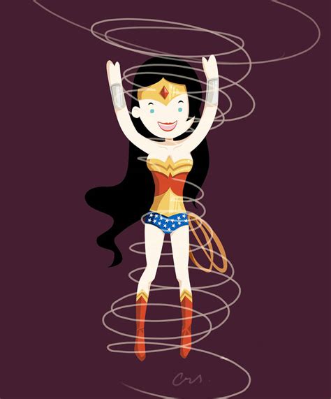 Wonder woman spin by alterkiri on DeviantArt