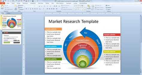 Free Market Research PowerPoint Template - Free PowerPoint Templates - SlideHunter.com