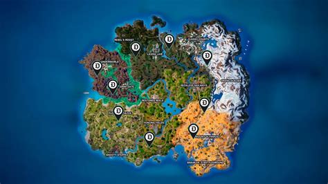 All Bunker Mod Bench locations in Fortnite Chapter 5 season 2