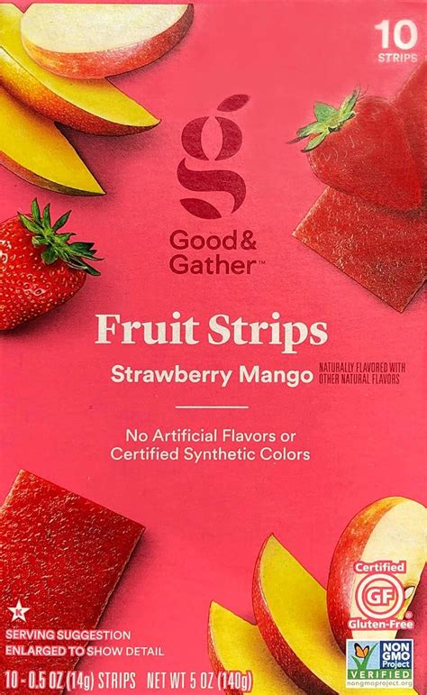 Buy Fruit Strips Fruit Leathers Healthy Snack Made with Real Fruit and ...