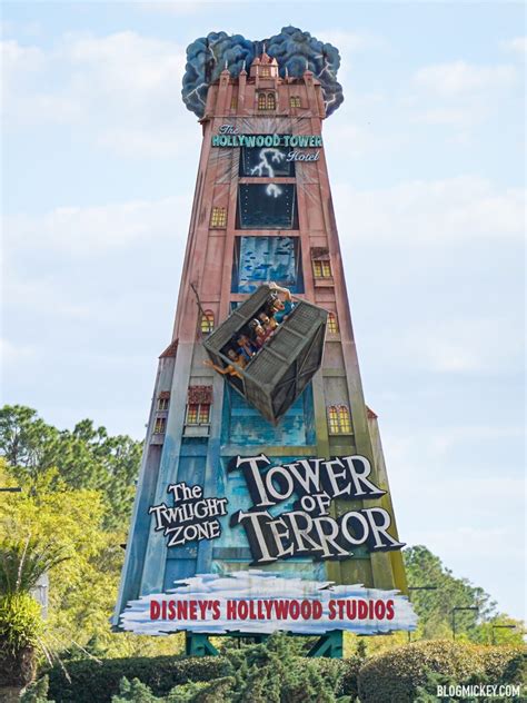 Tower of Terror Promotional Sign is Broken... Again