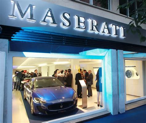 New Maserati Showroom In Madrid