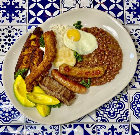 Colombian Bandeja Paisa - Abuela's Cuban Counter