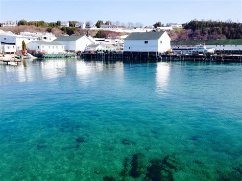 Mackinac Island Harbor | Mackinac island, Mackinac, Michigan