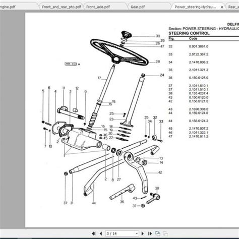 Same Tractor Corsaro 70 Parts Catalog