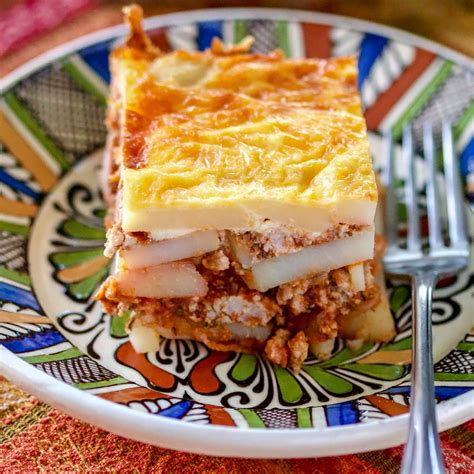 Romanian Authentic Potato Moussaka