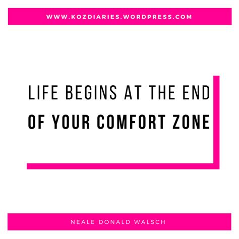 Quote on leaving your comfort zone Leaving Quotes, Neale Donald Walsch, I Can Tell, Comfort Zone ...