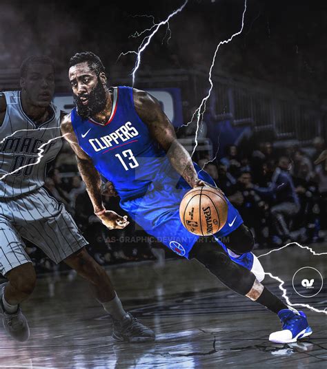 James Harden - Clippers by as-Graphic on DeviantArt