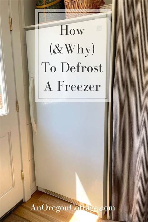 How to Defrost a Freezer (And Why) - An Oregon Cottage