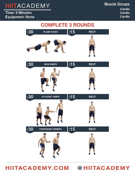 9 Minute Monday HIIT | HIIT Academy | HIIT Workouts | HIIT Workouts For Men | HIIT Workouts For ...