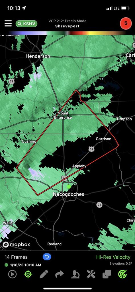 Anthony Sharp on Twitter: "Tornado Warning including Garrison TX ...