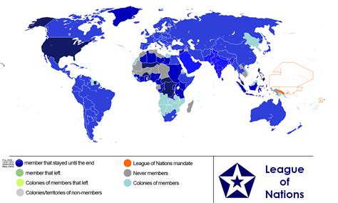 Inaccurate League of Nations map with imaginary borders : r/ShittyMapPorn