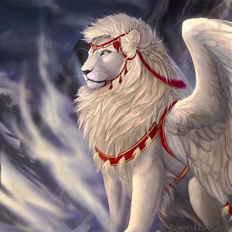 Winged Lion Mythical Creature~ | Género fantástico, Bestias fantásticas, Animales misticos