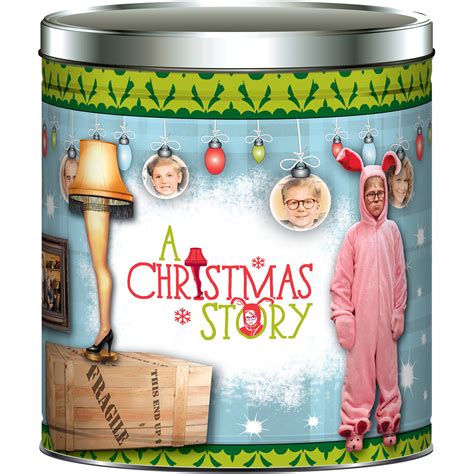 GiftPop Christmas Story Assorted Flavors Popcorn Tin - Food & Grocery - Gift Sets - Seasonal