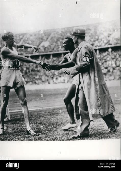 Jan. 01, 1936 - Jesse Owens Olympics - 1936 Stock Photo - Alamy