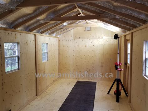 Interior Photos - Amish Sheds Inc.