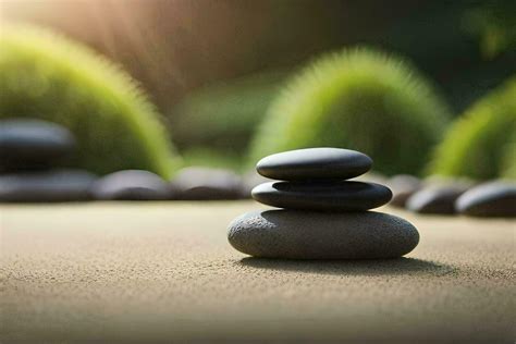 zen garden, zen garden, zen garden, zen garden, zen garden,. AI-Generated 33387876 Stock Photo ...