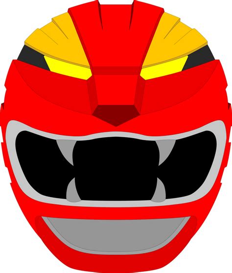 Red Wild Force Ranger Helmet by SuperHeroTimeFan on DeviantArt