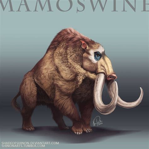 Pokemon Reimagined: Mamoswine by ShadeofShinon on DeviantArt | Pokemon, Pokemon realistic ...