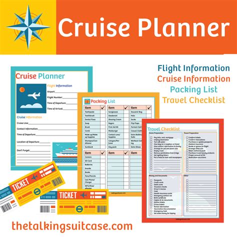 Printable Cruise Planner