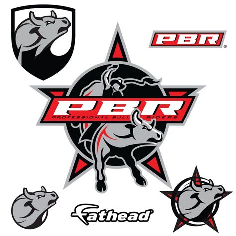 PBR: Logo Icon - Officially Licensed Pro Bull Riding Removable Adhesiv in 2022 | Bull riding ...