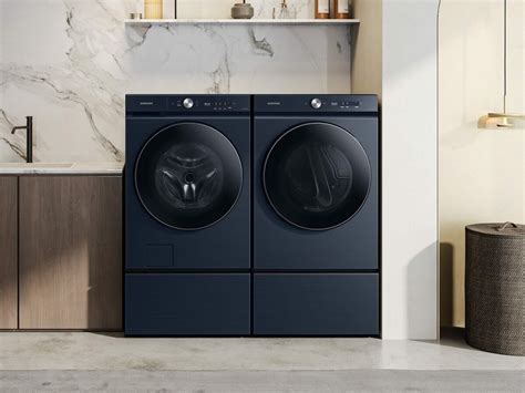 Samsung Bespoke 27 Smart Stackable Front Load Washer With Super Speed Wash, AI OptiWash Auto ...