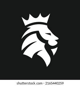 Lion King Logo Design Vector Stock Vector (Royalty Free) 2165440259 ...