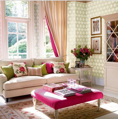 California Livin Home: Eye Candy ~*~ Pink & Green Rooms to L*O*V*E