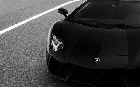 Black Lamborghini Aventador 4K HD Wallpapers - Wallpaper Cave