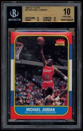 Perfect Michael Jordan Rookie Card sells for $100,000 - Beckett News