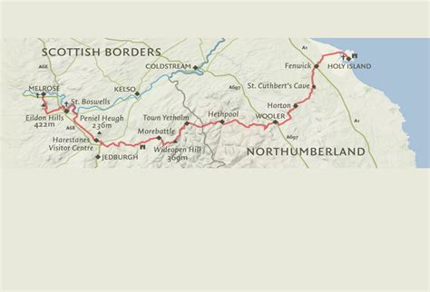 Route of St Cuthbert's Way | The Archbishop of York