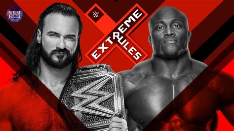 WWE 2K20 - Drew McIntyre vs Bobby Lashley | WWE Championship | Extreme Rules 2020!! - YouTube