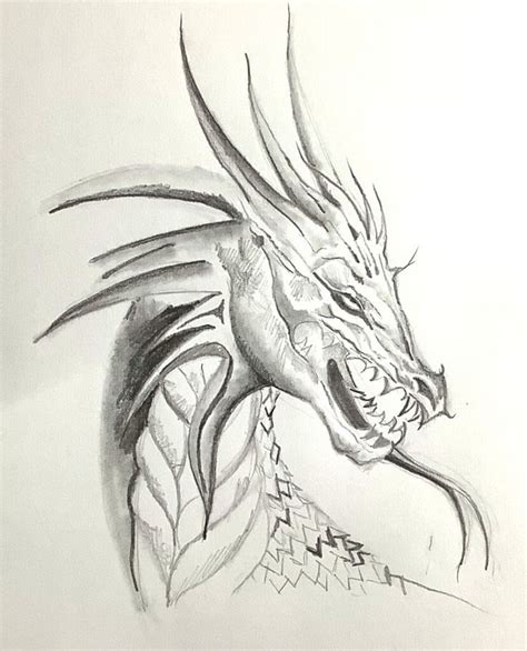 How to Draw a Dragon - Improve Drawing | Improve drawings, Drawings ...