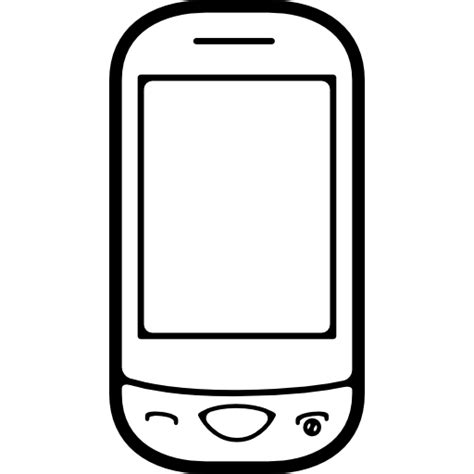 Mobile phone outline - Free Tools and utensils icons