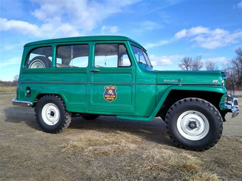 1959 Willys Jeep Utility Station Wagon 4x4 4wd western high desert barn find NR - Classic Jeep ...