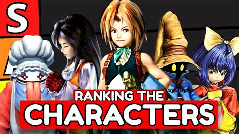 I Ranked Every Final Fantasy 9 Character - YouTube