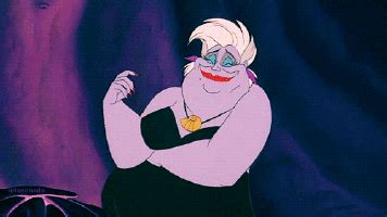 Ursula GIFs on Giphy | Disney memes, Ursula, Dark disney
