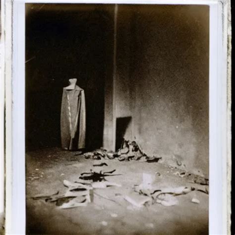 Polaroid photograph of a crime scene of the serial killer Jack the ...